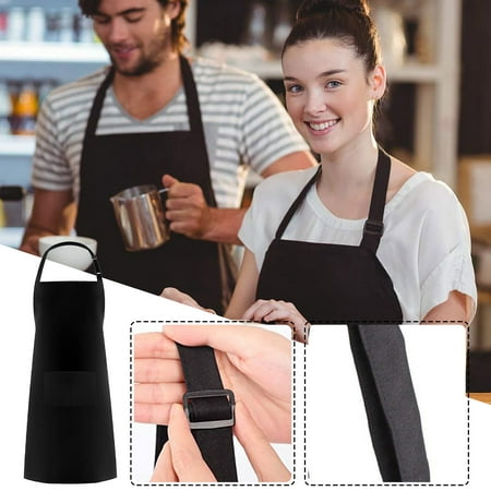 

WSBDENLK Aprons for Cooking Aprons for Women with Pockets Mens Apron Chef Apron Cleaning Experiments Long Life Kitchen Apron for Men Rollback and Clearance