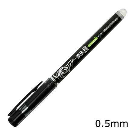 0.5MM Erasable Gel Pen for Office Working Student Writing black