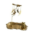thumbnail image 2 of Candelabro giratorio con bandeja, candelabro giratorio, almacenamiento, soporte para , candelabro giratorio para Acción de Gracias ángel de oro, 2 of 8