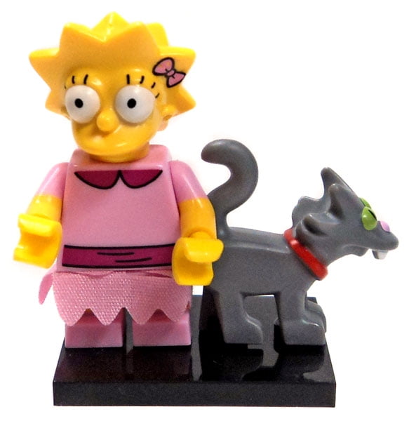 LISA WITH SNOWBALL CAT 2 LEGO 71009 The Simpsons Series 2 Minifigures