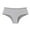 Dark Gray, variant on Thongs for Women Solid Color Cotton Low Waiste Fashion Thong Breathable Leisure Briefs Gray