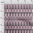 thumbnail image 1 of oneOone Cotton Cambric Fabric Ogee Ikat Print Fabric BTY 56 Inch Wide, 1 of 4
