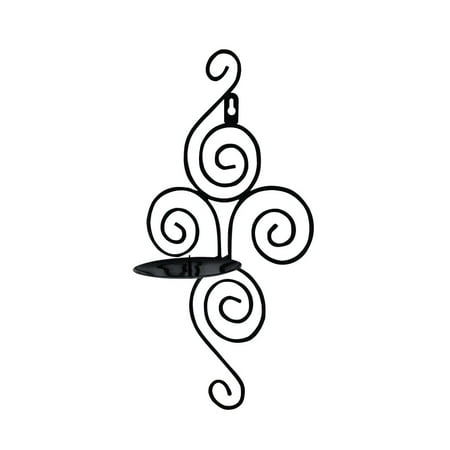 

Machinehome Iron Candle Holder Sconce Hanging Wall Art Candlestick for Decoration Weddings