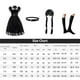 thumbnail image 5 of Disfraz Niñas Miércoles Cosplay Gótico para Halloween Carnaval Fiesta, 5 of 9