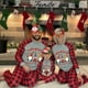 thumbnail image 2 of Pijamas navideños a juego para la familia, conjunto de pijamas colgantes con My Gnomies Plaids, 2 of 3