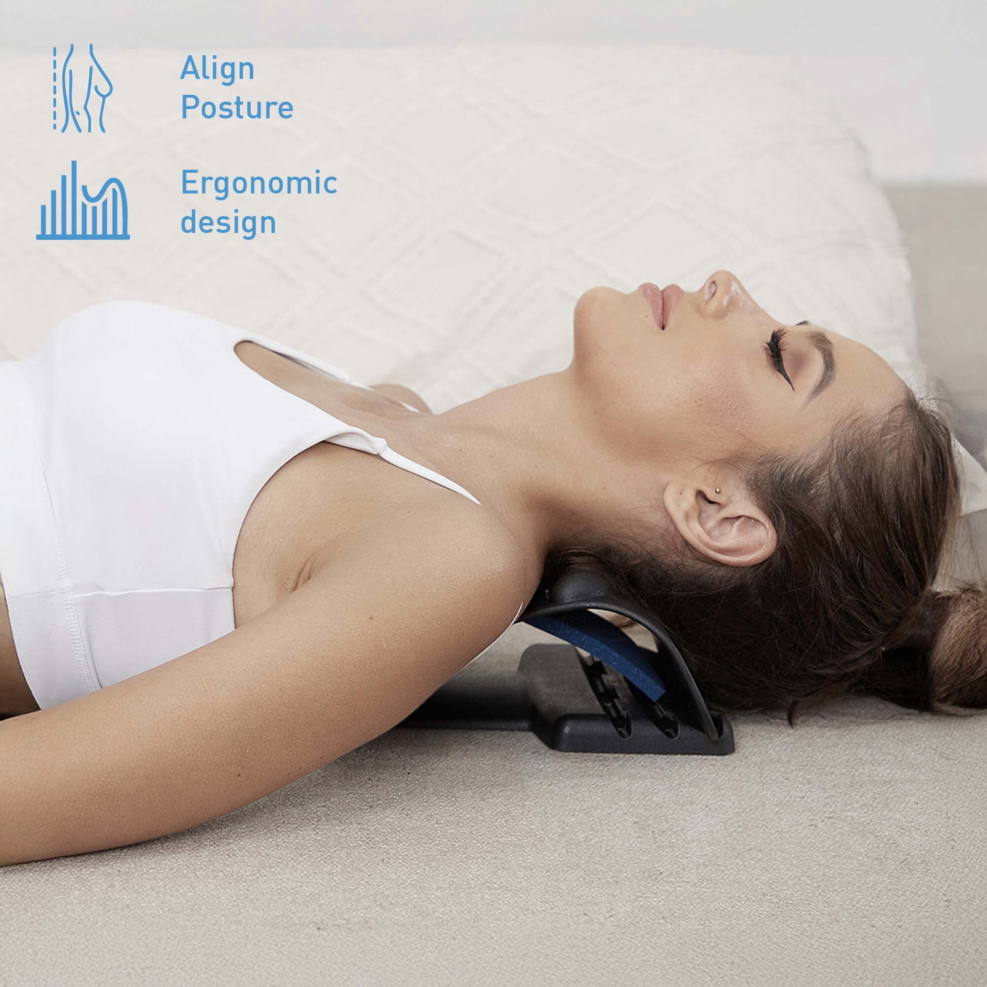 Head-to-Toe Relaxation Bundle: Massage Gun, Neck  Shoulder Stretcher, Foot Massager