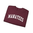 thumbnail image 3 of Manatee Sweatshirt Gifts Crew Neck Shirt Long Sleeve Unisex, 3 of 7
