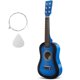 thumbnail image 3 of Guitarra acústica para niños 23 Inch: Guitarra inicial para principiantes Guitarra acústica Instrumento de guitarra 6 cuerdas azul, 3 of 7