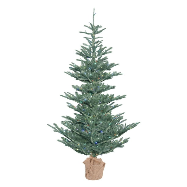Vickerman 4' Alberta Blue Spruce Artificial Christmas Tree with 150