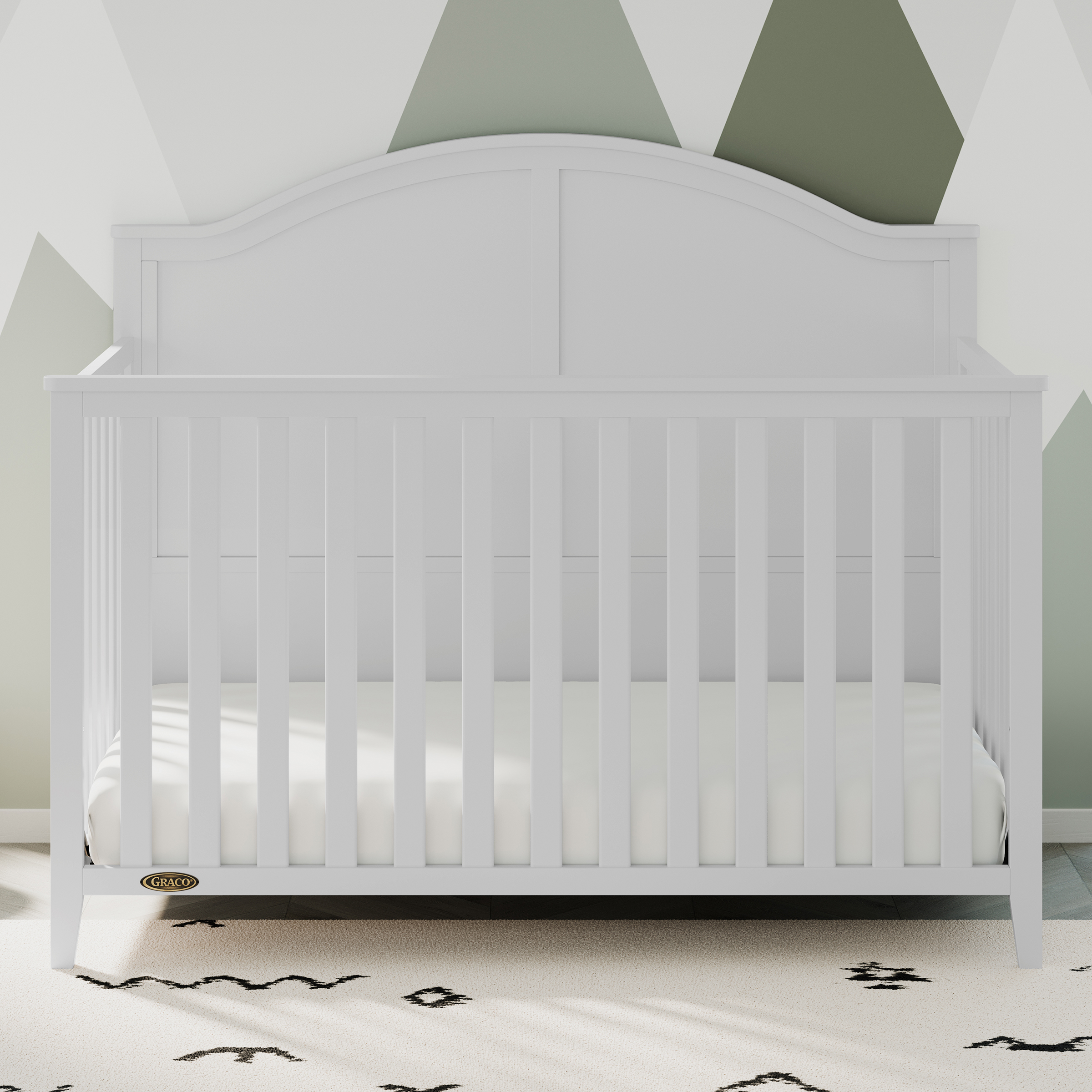 Graco Wilfred 5-in-1 Convertible Baby Crib, White - image 3 of 12