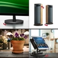 thumbnail image 5 of Aleratec 8 Inch Rotating TV Stand or Lazy Susan With Rubber Feet in Black, 5 of 6
