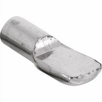Prime-Line U 10163 1/4 In. Nickel-Plated Glass Shelf-Support Peg (8 Pa