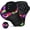 PURPLE, variant on Water Baseball Glove Set, Pool Toys for Youth Adults, Beach Games with Bouncing Ball, Waterproof Catch Mitt, Outdoor Summer Toys