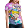 thumbnail image 6 of Rugrats Kid Shirts Unisex Casual Tops 3D Print Graphic Tees Short Sleeve T Shirts for Boys Girls 100CM, 6 of 8
