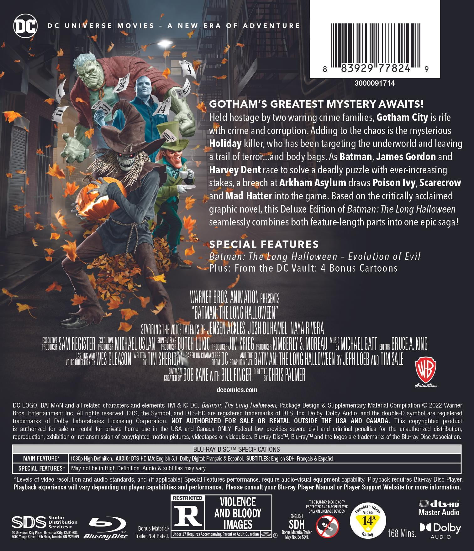 BATMAN: THE LONG Halloween - Part Two [Region Free] [Blu-ray