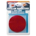 thumbnail image 1 of Incom Manufacturing RE7073 2 Count 3 in. Amber Circle Stick On Reflector, 1 of 1