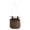 Coffee, variant on Linen Multi-Pocket Wall & Door Hanging Storage Organizer Bag, Space-Saving Hanging Pocket Bin for kitchen sundries, bedroom accessories and office small item neat classification storage
