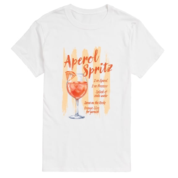 Instant Message - Aperol Spritz - Men's Short Sleeve Graphic T-Shirt
