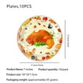 thumbnail image 1 of Eco-Friendly Disposable Party Paper Plates and Cups Set with Cutlery and Napkins, 1 of 5