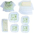 thumbnail image 2 of Butterflies Pattern Cover 7Pcs Green Lace Computer Cover with Washable Reusability, 2 of 3