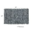 thumbnail image 2 of Coton Loom Bath Mat Gris 20X32, 2 of 4