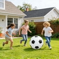 thumbnail image 4 of shyuyusa Inflatable Beach Soccer Ball PVC Water Toy For Summer Outdoor Pool Game Beach And Water Activity, 4 of 6