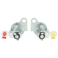 thumbnail image 4 of 69051-12340, Aluminum Alloy Original Standard Rustproof Driver Passenger Side Anti Deformation Door Lock Cylinder Set Durable with Key for Cars, 4 of 8