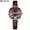 Coffee, variant on for Woman Fashion Creative Romantic Flower Dial Quartz Ladies Wristwatches Female Clock