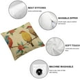 thumbnail image 6 of Shiartex Watercolor Birds Throw Pillow Covers Waist Lumbar Super Soft Pillow Cases Cushion Cover Tree Branch Flower Decorative Home Couch Car Decor  2pcs Pillowslip White, 6 of 7
