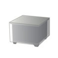 thumbnail image 1 of TKC Couvre-Table d'Extrémité en Osier en Beige, 1 of 2