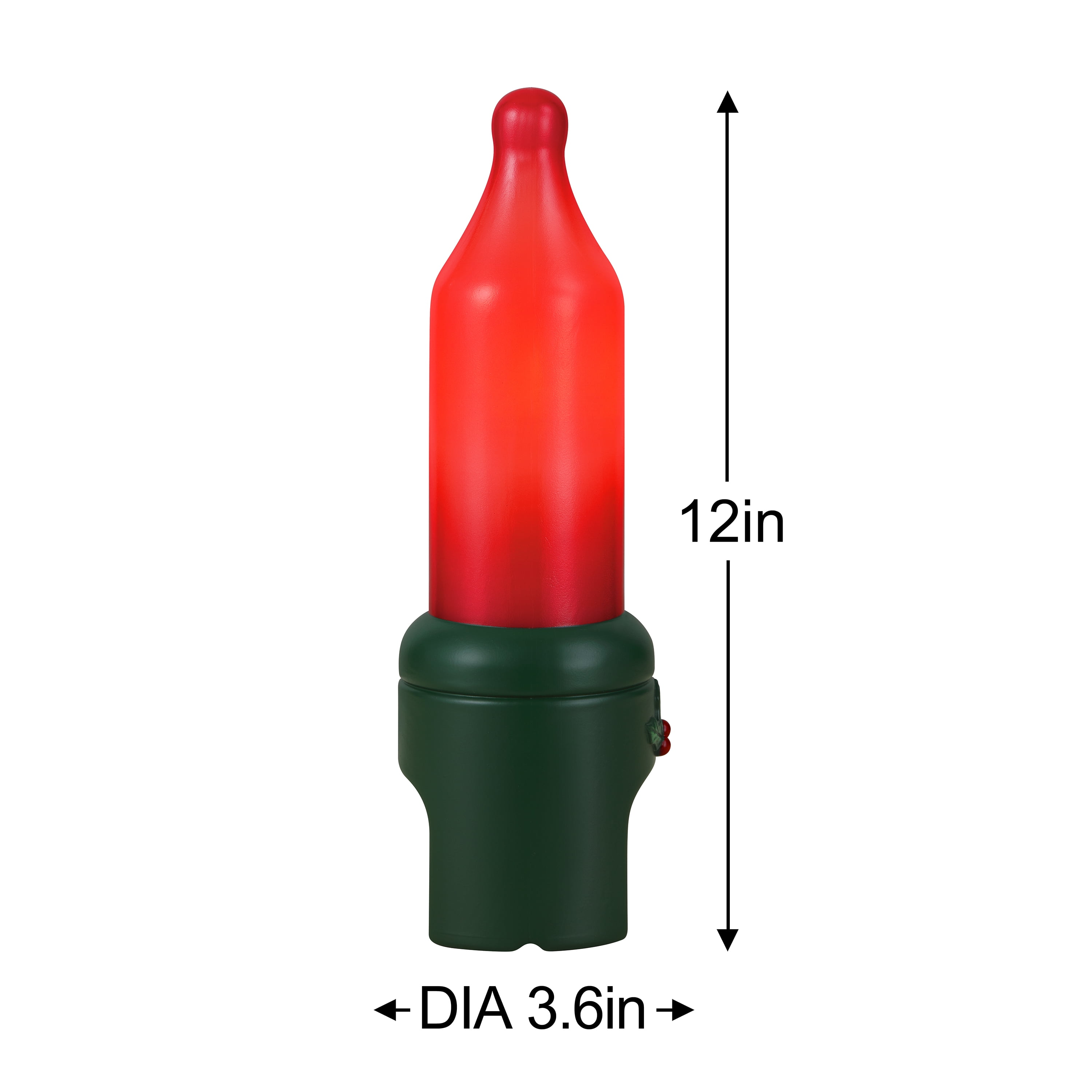 Mr. Christmas 12 inch Blow Mold Bulb, Red