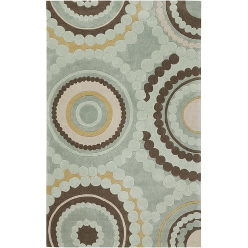 Surya Cosmopolitan Seafoam/Tan Rug