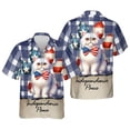 thumbnail image 3 of Patriotic Exotic Shorthair 4th of July Independence Paws Hawaiian Shirt Breathable Summer Unisex Merch Cat Lover Kitten Owner Gifts - 02010, 3 of 6