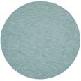 thumbnail image 2 of Safavieh Courtyard Collection CY8520-37122 Aqua Indoor,  Outdoor Round Area Rug (6'7" Diameter), 2 of 2