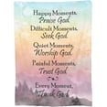 thumbnail image 3 of Christian Gift for Women Mom Healing Throw Blanket Prayers Religious Soft Blankets Perfect Christmas Birthday Gift for Friends 30x40 Inch, 3 of 6