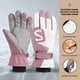 thumbnail image 3 of Fiudx Guantes de Esquí, Resistentes Al Viento y a Las Salpicaduras, con Aislamiento Térmico Reforzado, Compatibles con Pantallas Táctiles, para Ciclismo Al Aire Libre y Deportes de Invierno, Correa d, 3 of 3