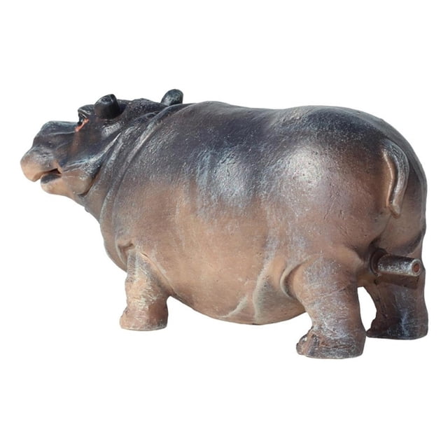 Decoración de acuario con oxígeno de hipopótamo Kojanyu,adorno paisajístico de burbujas neumáticas creativo para acuario,decoración de rocalla de arrecife de almejas