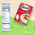 thumbnail image 4 of Minute Instant White Rice, Light and Fluffy, Gluten Free, 42 oz, 4 of 13