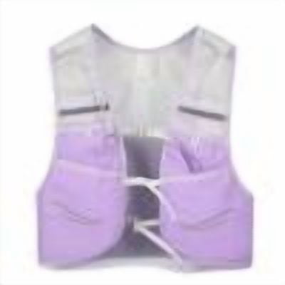 Hydration Vest Running Bag Ultralight Breathable For Marathon Sport Supplies (Purple)