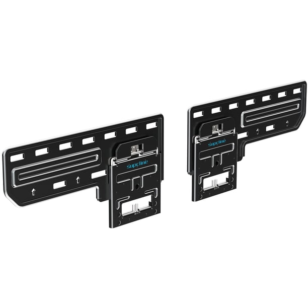 Soporte de pared para TV Supcline Ultra Slim 42-100 pulgadas, separación de 0,8 cm