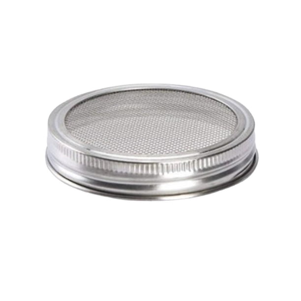 Matsuzay Brote de semillas de 86mm, cubierta de germinación, filtros de pantalla de malla, tarros de filtro, tapa de brotes, tapas de cultivo para el Jardín y Patio Matsuzay HA083669-00