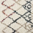 thumbnail image 3 of Modway Skadi Rainbow Diamond Shag Area Rug in Multicolor, 3 of 8