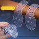 thumbnail image 2 of Plantilla de acupresión en el pie para zapatos, plantillas de silicona para masaje con imán para hombres médicos, aumenta el tiempo, las mujeres pierden peso, suela de zapato (EU 41-46) Gao Jinjia LED, 2 of 2