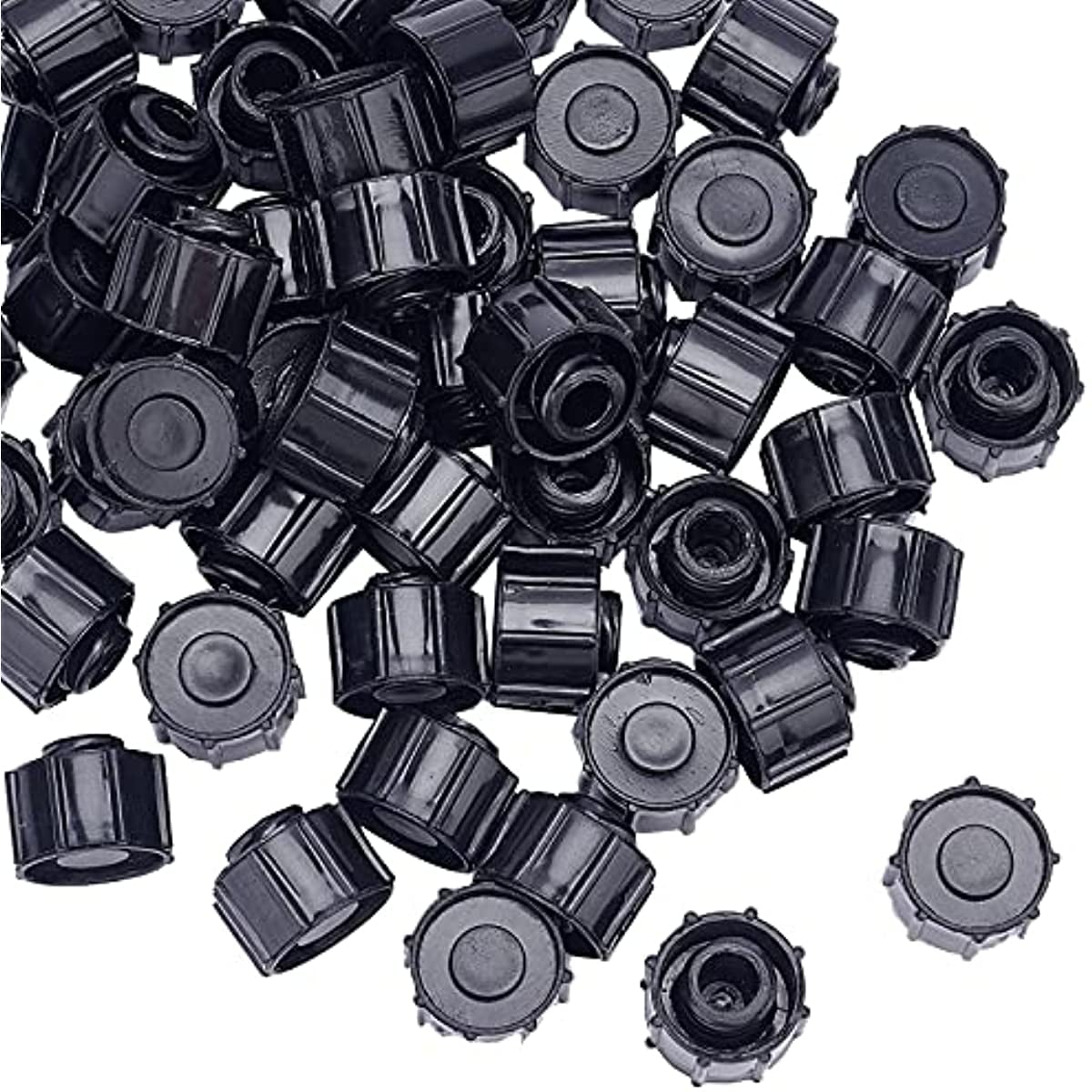 50pcs Syringe Tip Caps Luer Lock tip Syringe No Needle Tip Cap for