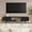Black, variant on Lucien Rectangular TV Stand for TV's up to 78" in Black Grain