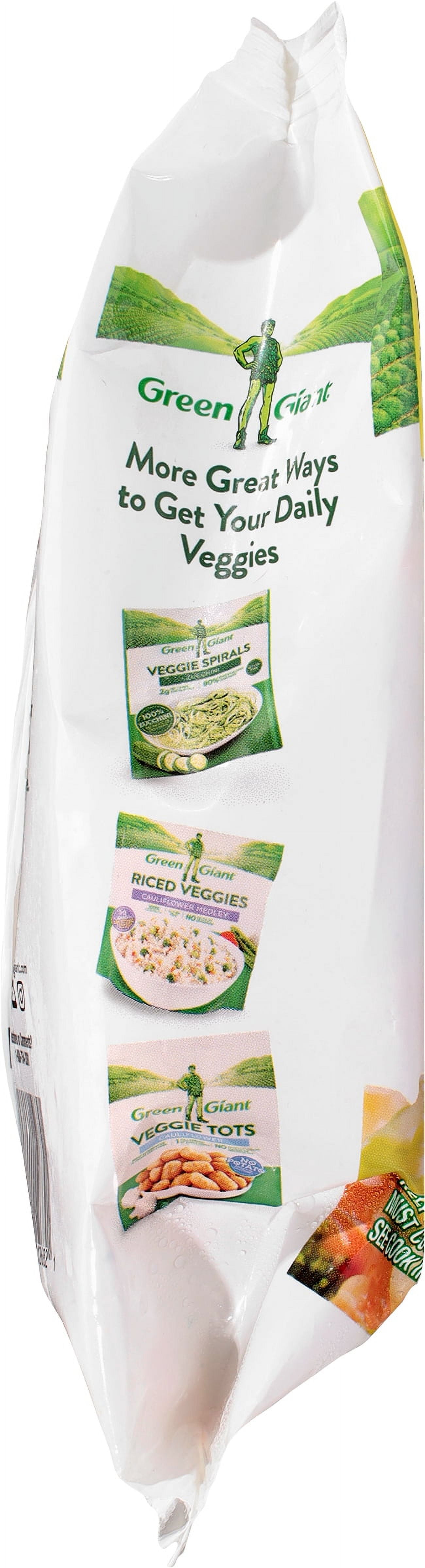 Green Giant Simply Steam Lightly Sauced Broccoli, Carrots, Cauliflower & Cheese Family Size 22oz Bag