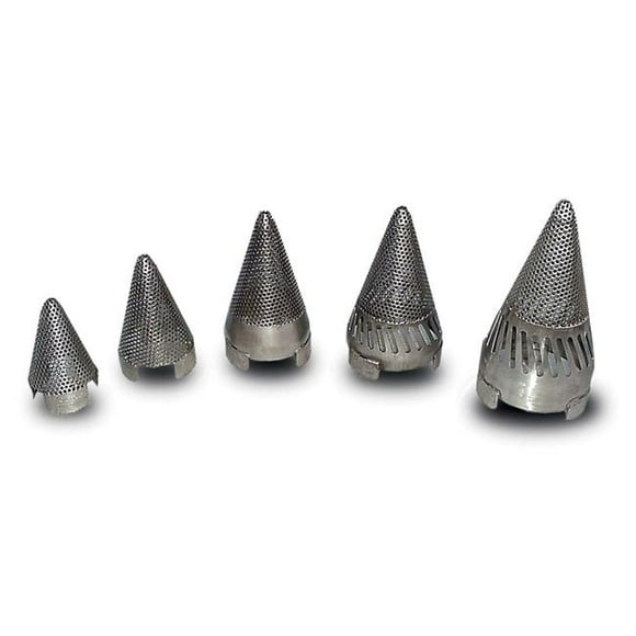 Dynatech 772-32520 3 in. Vortex Cone Muffler, Natural