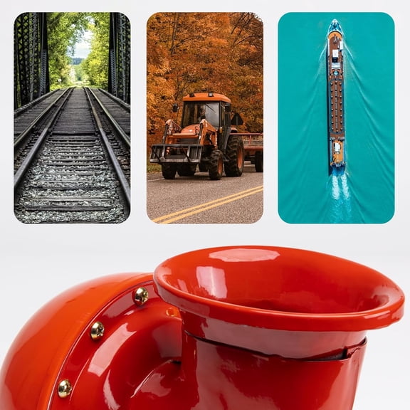 Loud Raging Bull Horn Hand Pull Lanyard Electric Air Horn for Truck Boat Super Loud Car Horn (Bull Sound, 12V)