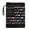 Blue Camo Flag, variant on HELLHERO Gift Book Sleeve Protector Pouch with Zipper Lightweight Polyester Book Organzier Holder Handle for Reader Journal Readers 8.66 x 11.42 1 pc