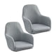 thumbnail image 1 of Injueey 2 unids/set amplia funda para silla de aplicaciones para sillas de comedor elástica y a prueba de polvo multifuncional Decoración del hogar, 1 of 6